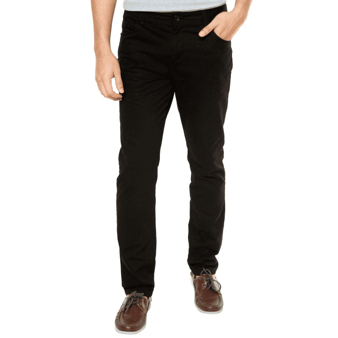 Calça Sarja Broken Rules Lisa Preta