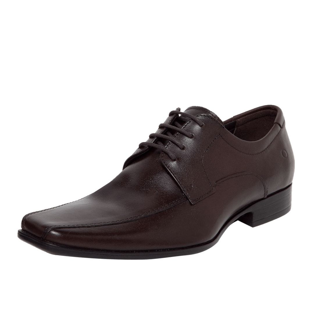 Sapato Social Couro Democrata Premier Marrom